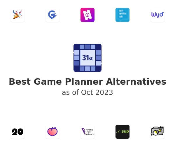 Best Game Planner Alternatives