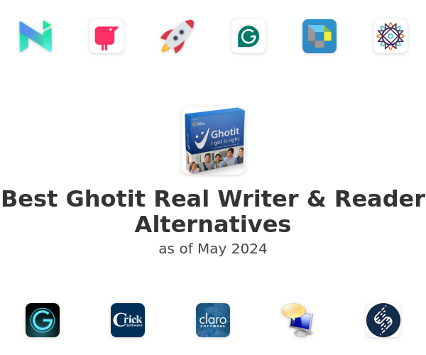 Best Ghotit Real Writer & Reader Alternatives