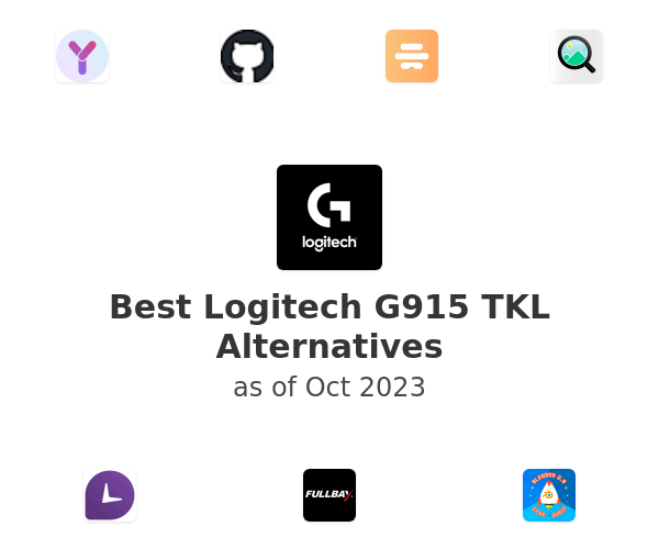 Best Logitech G915 TKL Alternatives