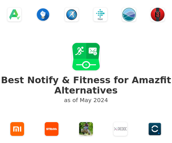 Best Notify & Fitness for Amazfit Alternatives