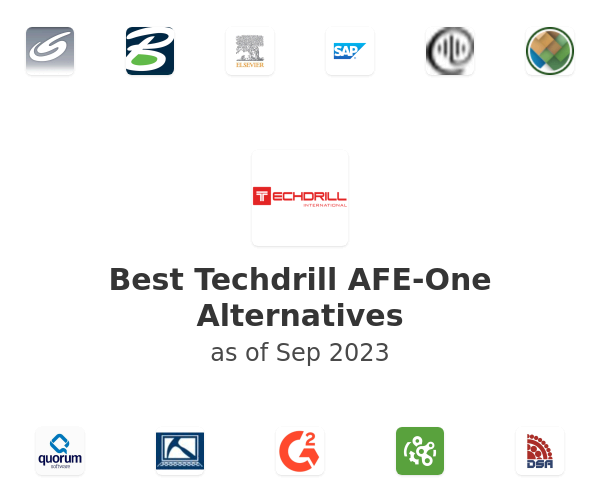 Best Techdrill AFE-One Alternatives