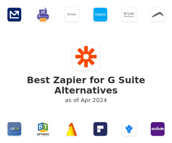 Best Zapier for G Suite Alternatives