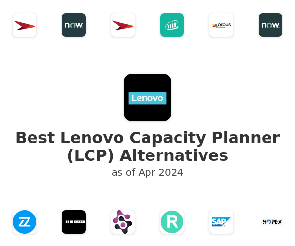 Best Lenovo Capacity Planner (LCP) Alternatives