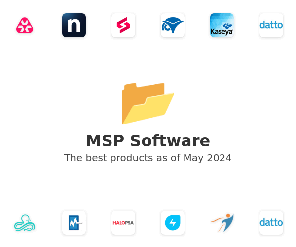 The best MSP products