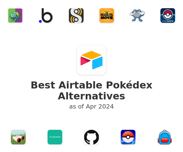 Best Airtable Pokédex Alternatives