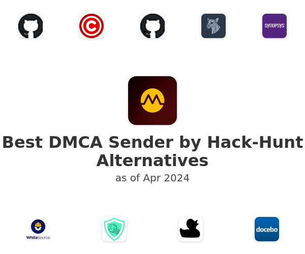Best DMCA Sender by Hack-Hunt Alternatives