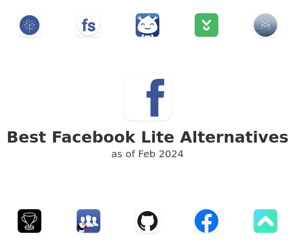 Best Facebook Lite Alternatives