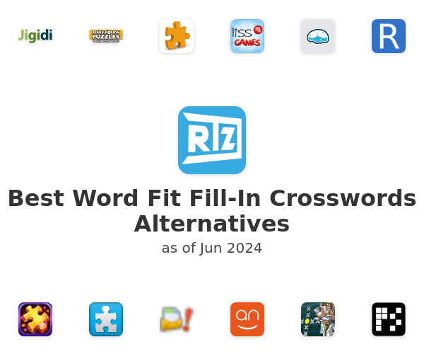 Best Word Fit Fill-In Crosswords Alternatives