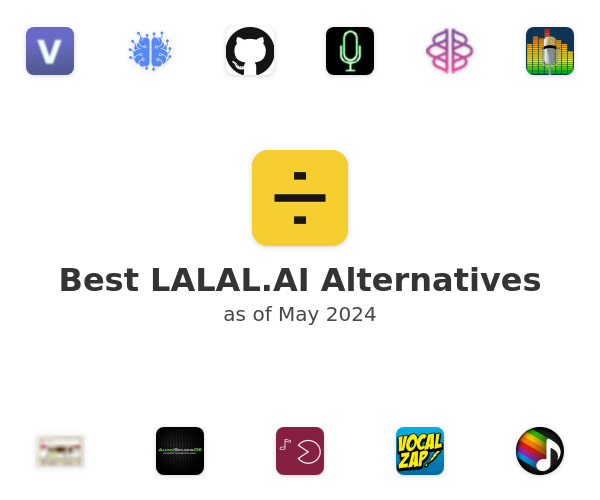 Best LALAL.AI Alternatives