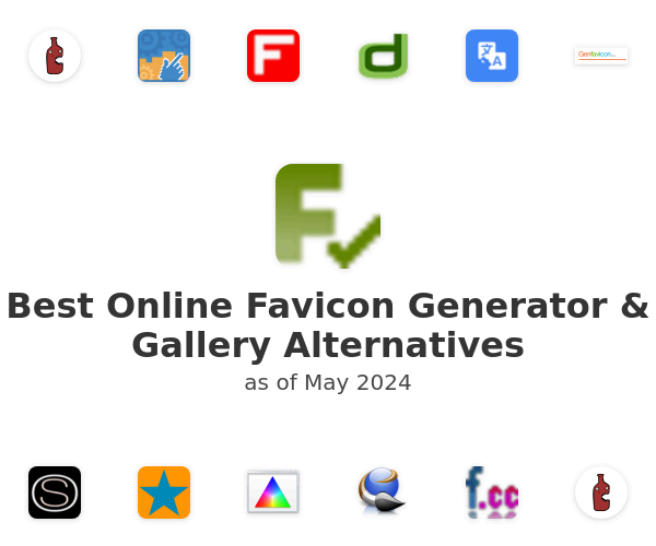 Best Online Favicon Generator & Gallery Alternatives