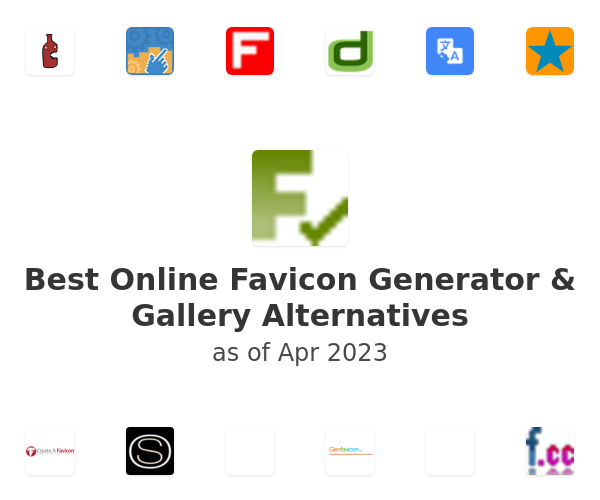 Best Online Favicon Generator & Gallery Alternatives