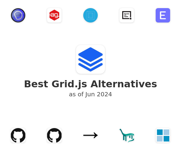 Best Grid.js Alternatives