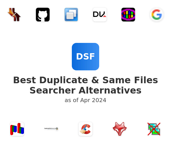 Best Duplicate & Same Files Searcher Alternatives