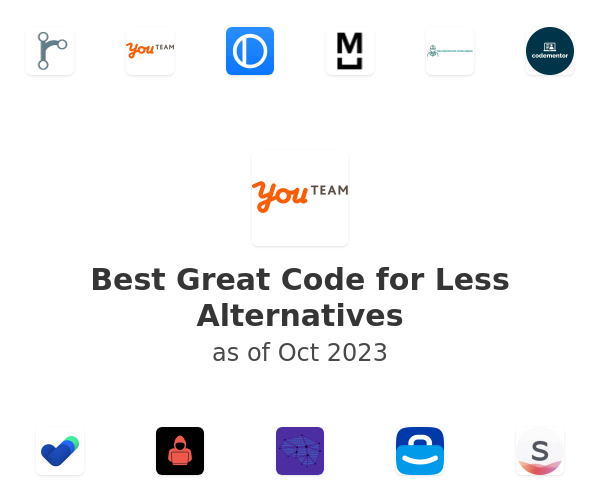 Best Great Code for Less Alternatives