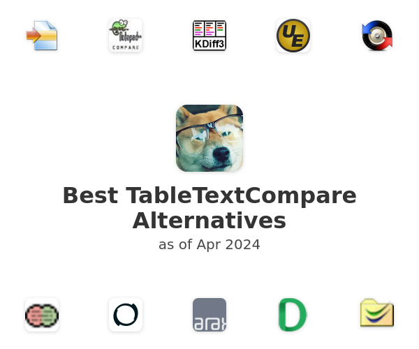 Best TableTextCompare Alternatives