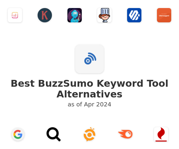 Best BuzzSumo Keyword Tool Alternatives