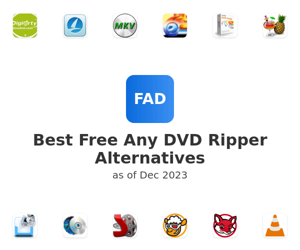 Best Free Any DVD Ripper Alternatives