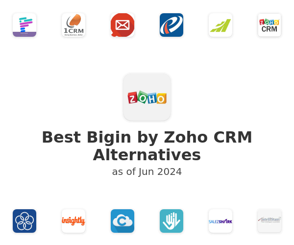 Best Bigin by Zoho CRM Alternatives
