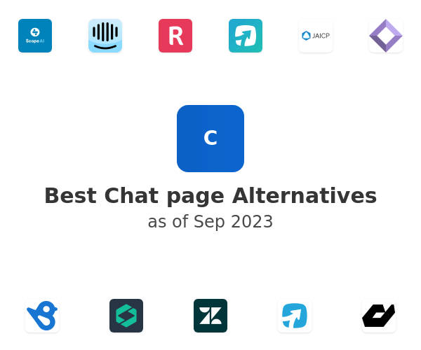 Best Chat page Alternatives