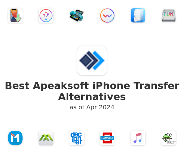 Best Apeaksoft iPhone Transfer Alternatives
