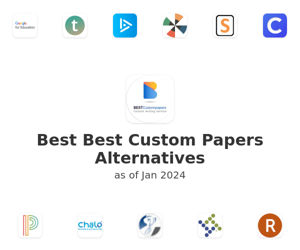 Best Best Custom Papers Alternatives