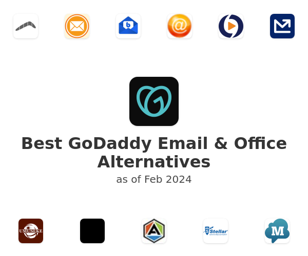 Best GoDaddy Email & Office Alternatives