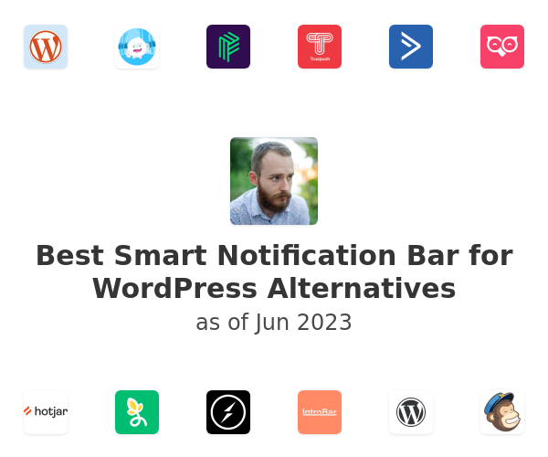 Best Smart Notification Bar for WordPress Alternatives