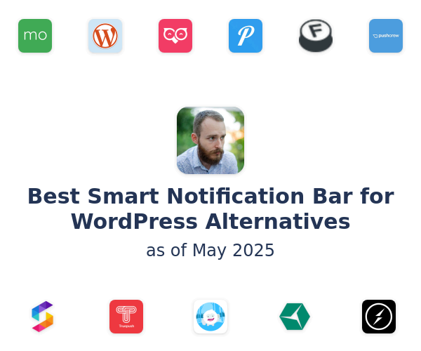 Best Smart Notification Bar for WordPress Alternatives