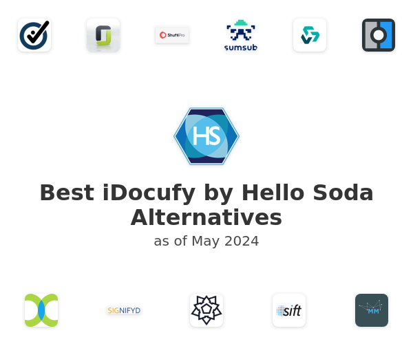 Best iDocufy by Hello Soda Alternatives