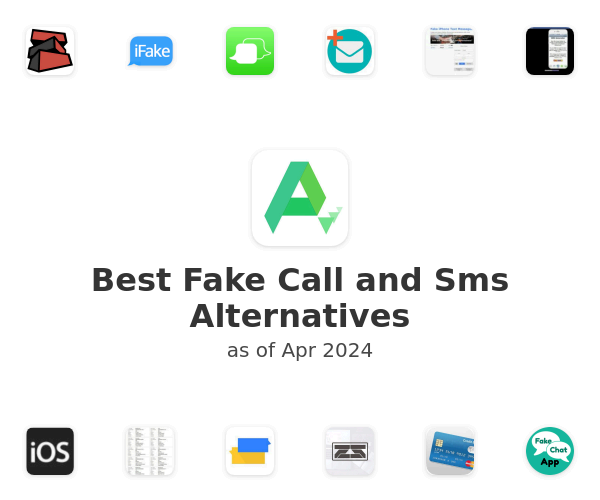 Best Fake Call and Sms Alternatives