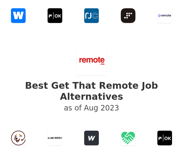 Best Get That Remote Job Alternatives