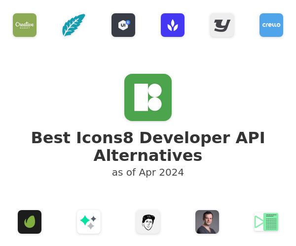 Best Icons8 Developer API Alternatives