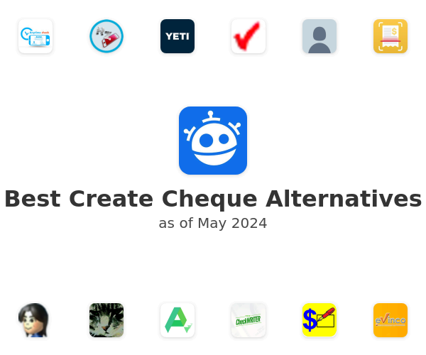 Best Create Cheque Alternatives