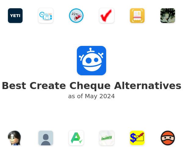Best Create Cheque Alternatives