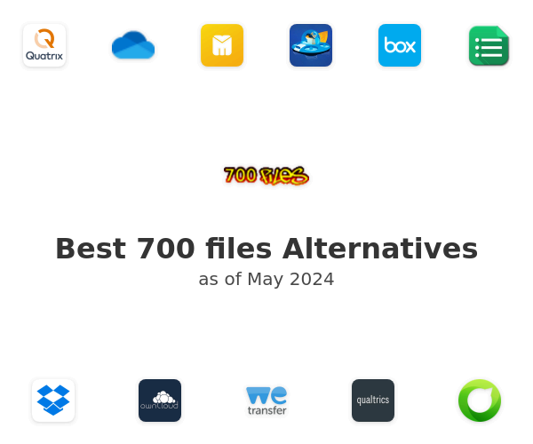 Best 700 files Alternatives