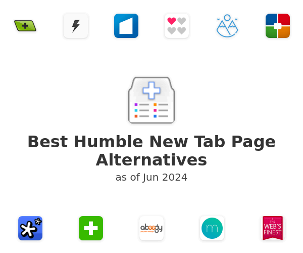 Best Humble New Tab Page Alternatives