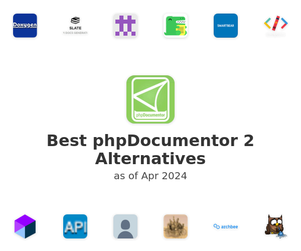 Best phpDocumentor 2 Alternatives