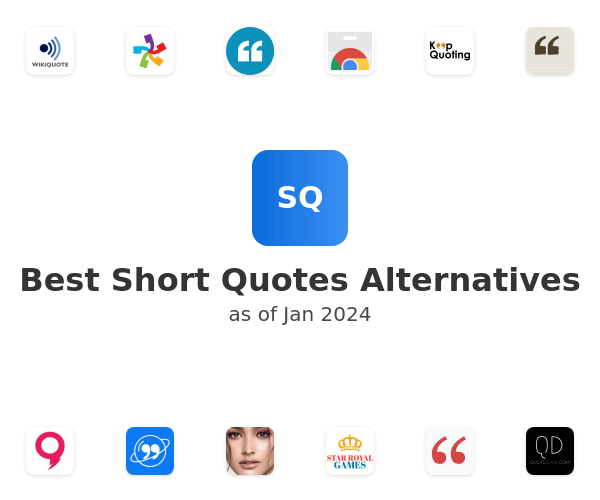 Best Short Quotes Alternatives
