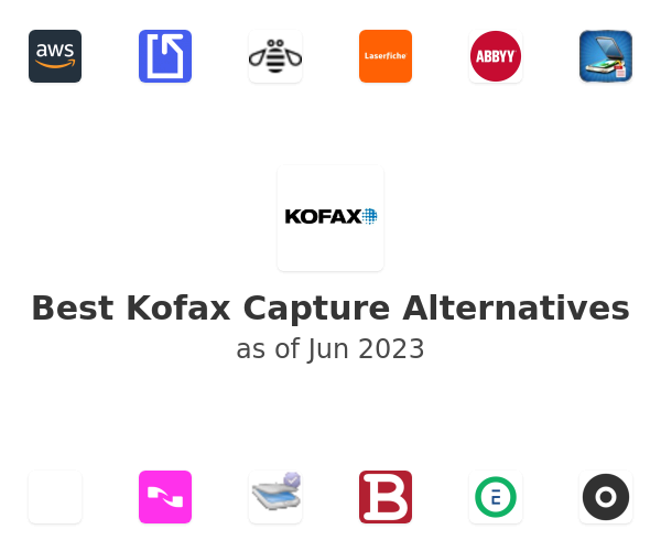Best Kofax Capture Alternatives