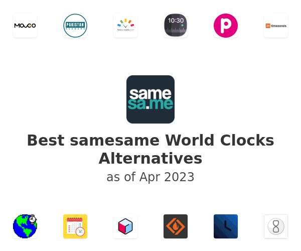 Best samesame World Clocks Alternatives