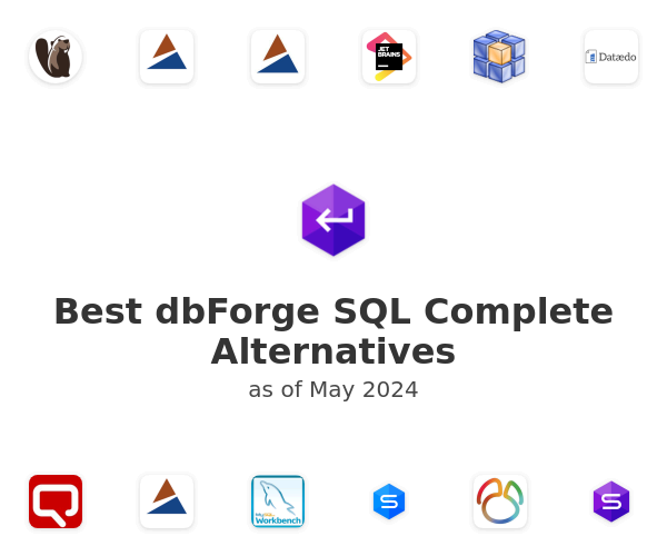 Best dbForge SQL Complete Alternatives