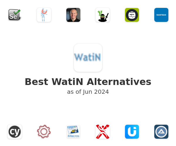 Best WatiN Alternatives
