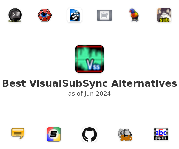 Best VisualSubSync Alternatives