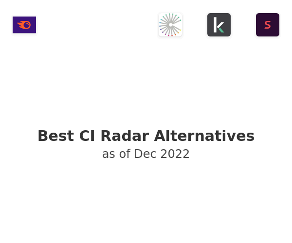 Best CI Radar Alternatives