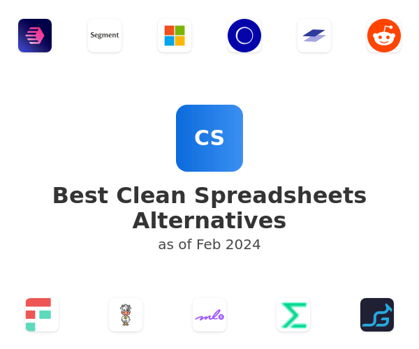 Best Clean Spreadsheets Alternatives