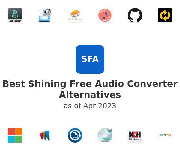 Best Shining Free Audio Converter Alternatives