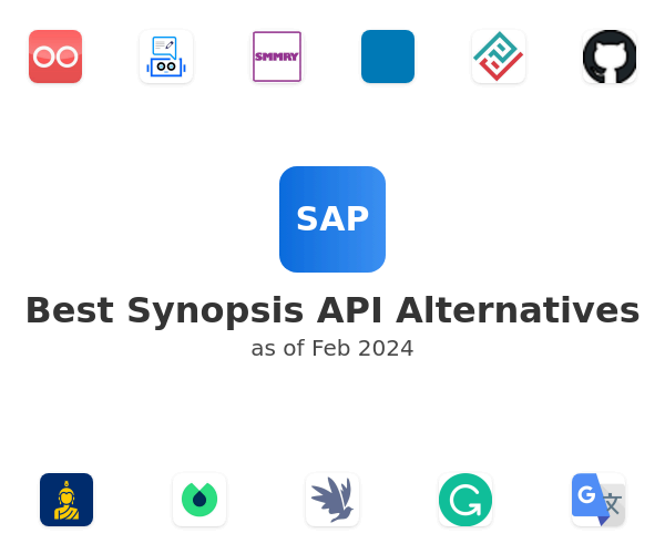Best Synopsis API Alternatives
