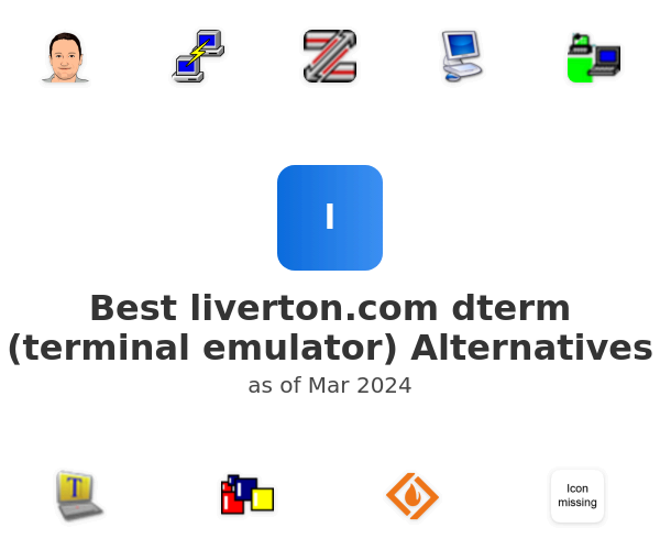 Best liverton.com dterm (terminal emulator) Alternatives