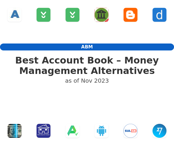 Best Account Book – Money Management Alternatives