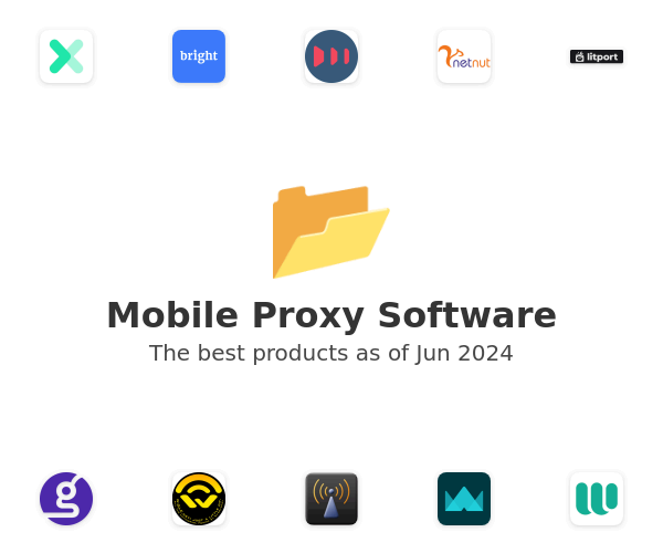 The best Mobile Proxy products